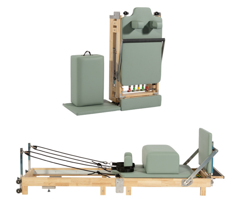 Em casa, Wood Collatsible Pilates Reformer