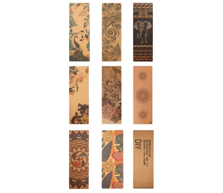 Mat de borracha de cortiça de cor de cor de cor de cor de cor de cor de cor personalizada