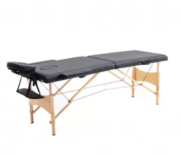 Mesa de massagem de madeira portátil