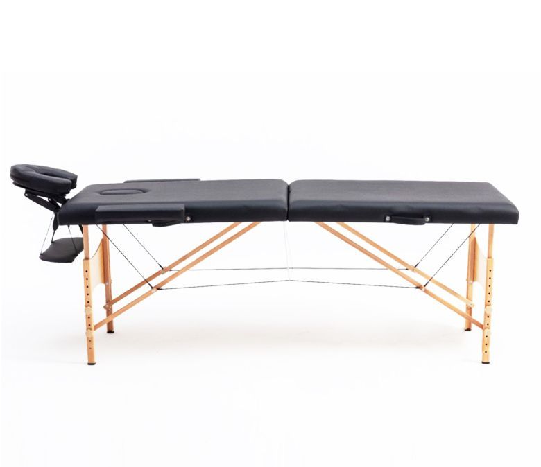Mesa de massagem de madeira portátil