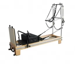 Maple Full Track Split Pilates Reformer com torre