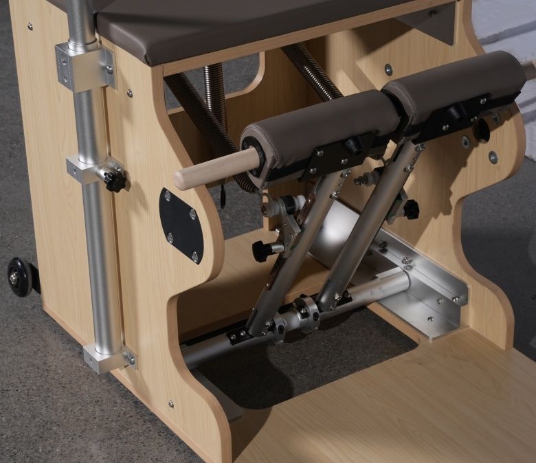 Máquina de cadeira de madeira pilates