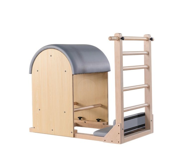 Barril de pilates de madeira de estúdio personalizada