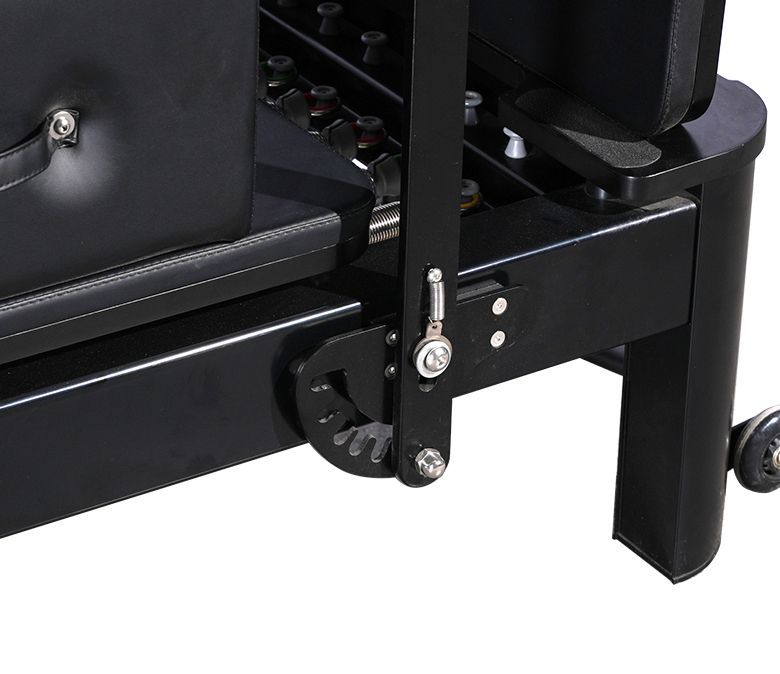 Excelente Máquina de Reformer Pilates Black Aluminium 4.0