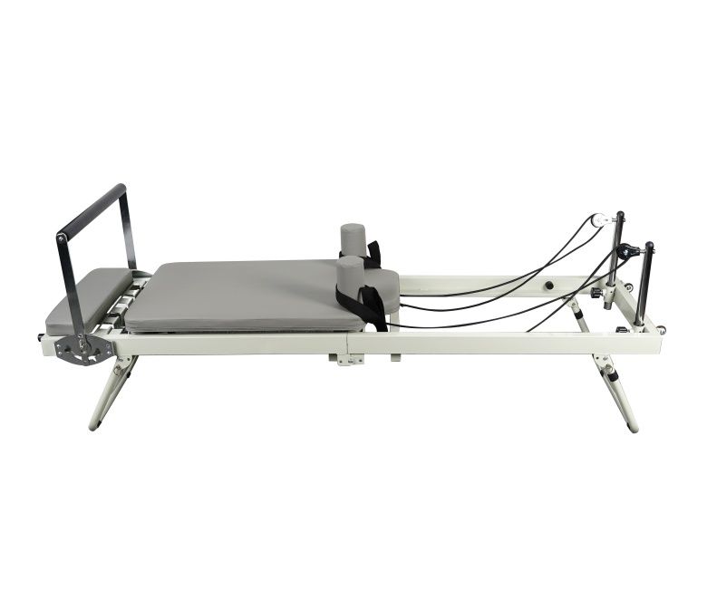 Máquina Pilates de reformador dobrável para uso doméstico