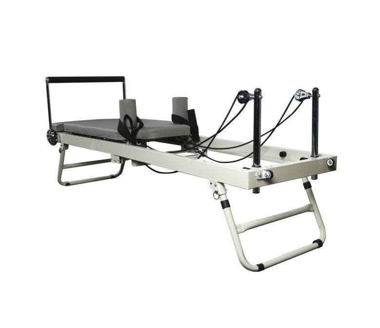 Máquina Pilates de reformador dobrável para uso doméstico