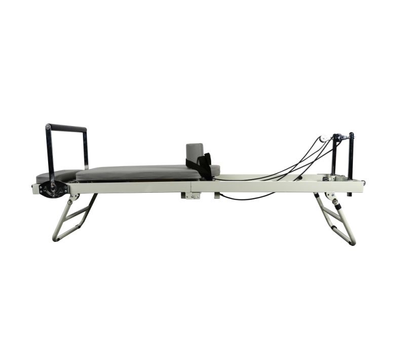 Máquina Pilates de reformador dobrável para uso doméstico