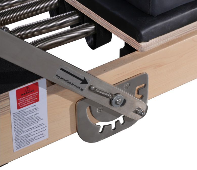 Maple Dobing Pilates Reformer (altura ajustável da perna)