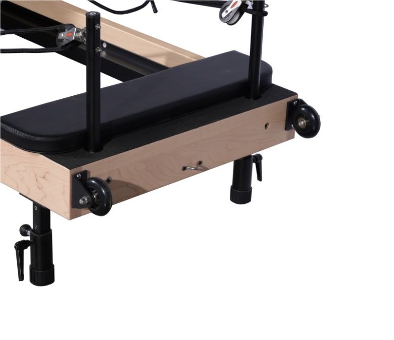 Maple Dobing Pilates Reformer (altura ajustável da perna)