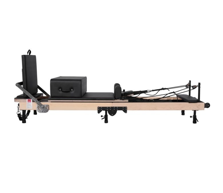 Maple Dobing Pilates Reformer (altura ajustável da perna)