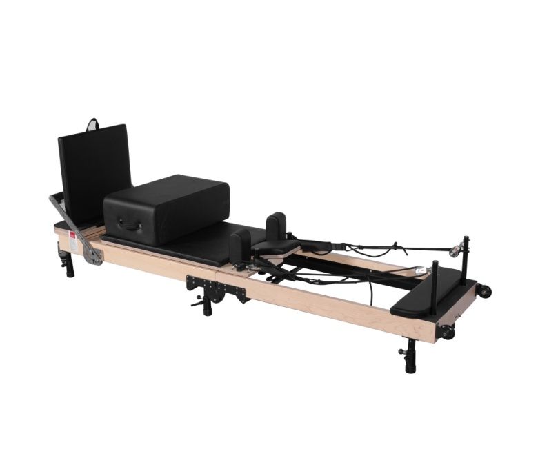 Maple Dobing Pilates Reformer (altura ajustável da perna)