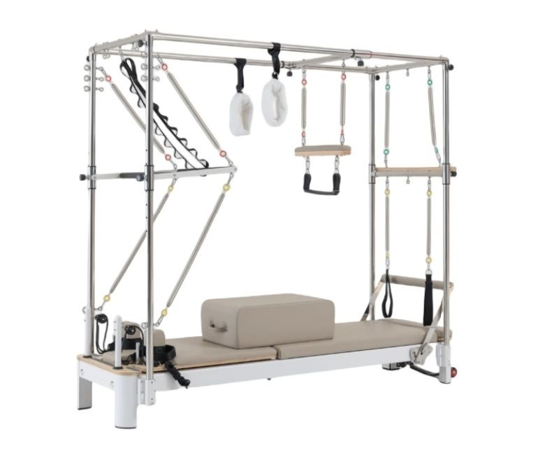 Alumínio Pilates Reformer Cadillac Pilates Core com torre completa
