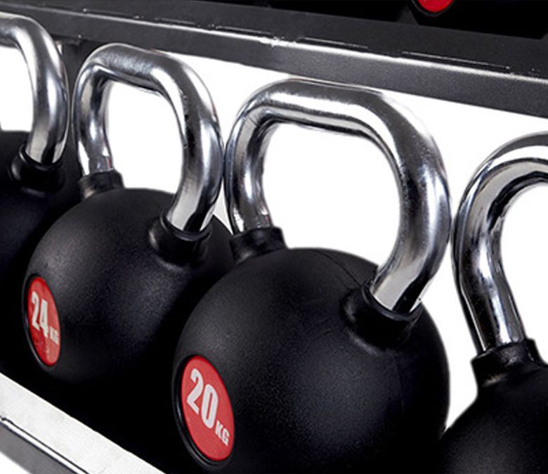 Kettlebell premium com revestimento de uretano