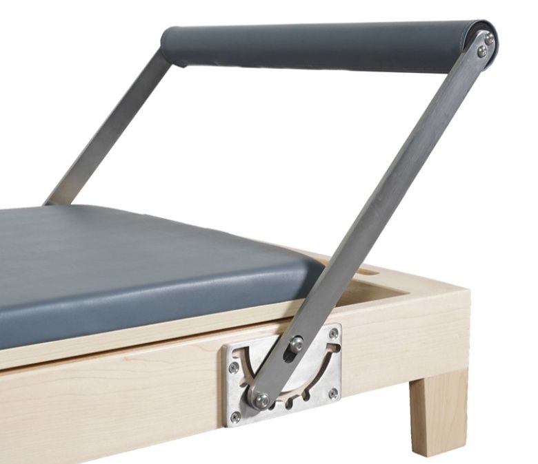 Máquina de exercício dobrável de Pilates com pernas de madeira