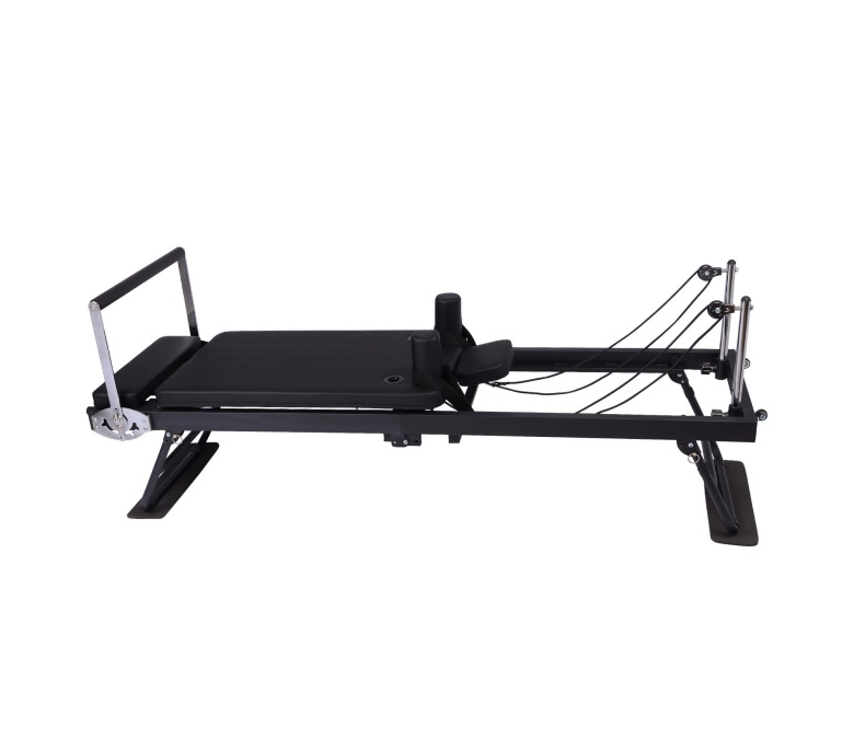 Máquina Pilates de reformador dobrável para uso doméstico