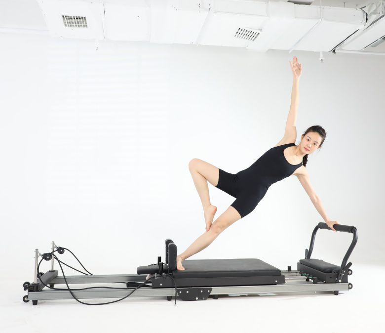 Wavar® Exclusive Design Patent Aluminum Aluman Folding Pilates Reformer