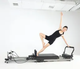 Wavar® Exclusive Design Patent Aluminum Aluman Folding Pilates Reformer