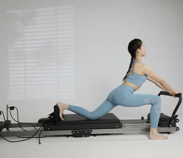 Wavar® Exclusive Design Patent Aluminum Aluman Folding Pilates Reformer
