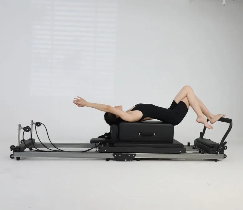 Wavar® Exclusive Design Patent Aluminum Aluman Folding Pilates Reformer
