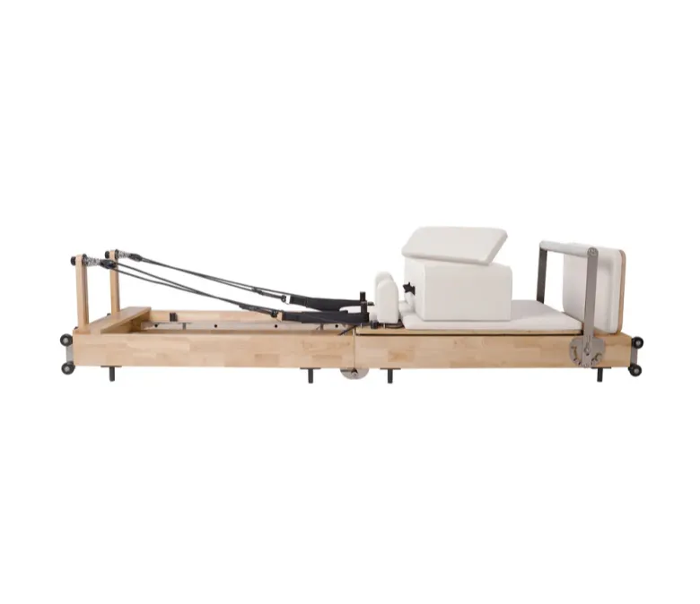 Balance de madeira dobrável Pilates Pilates Core Bed Reformer