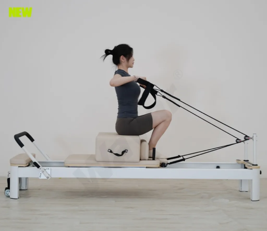 Liga de alumínio de estúdio Máquina de reformador Pilates 4.0