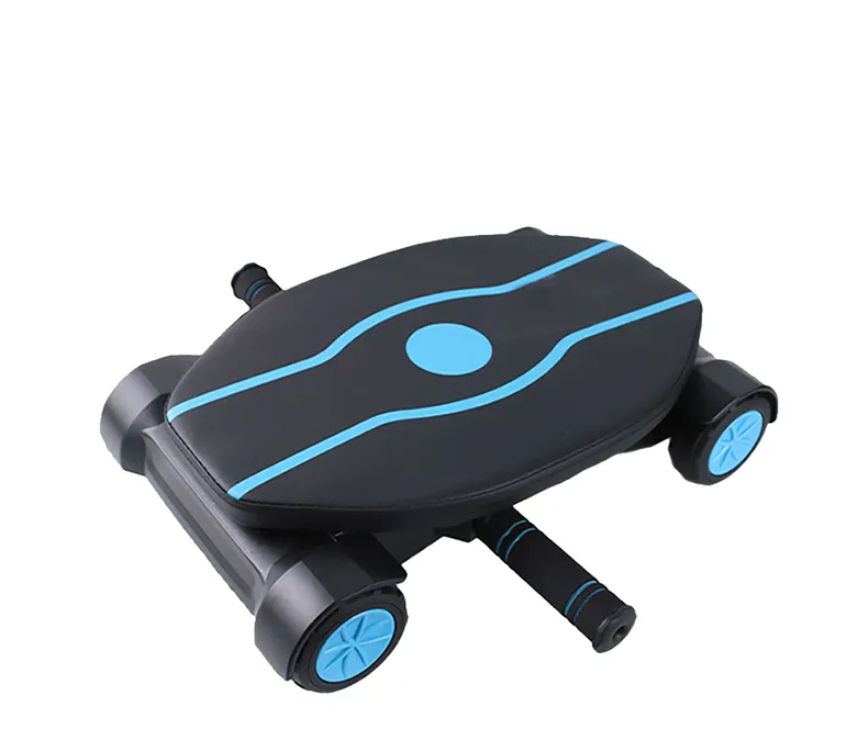 Roda abdominal de quatro rodas