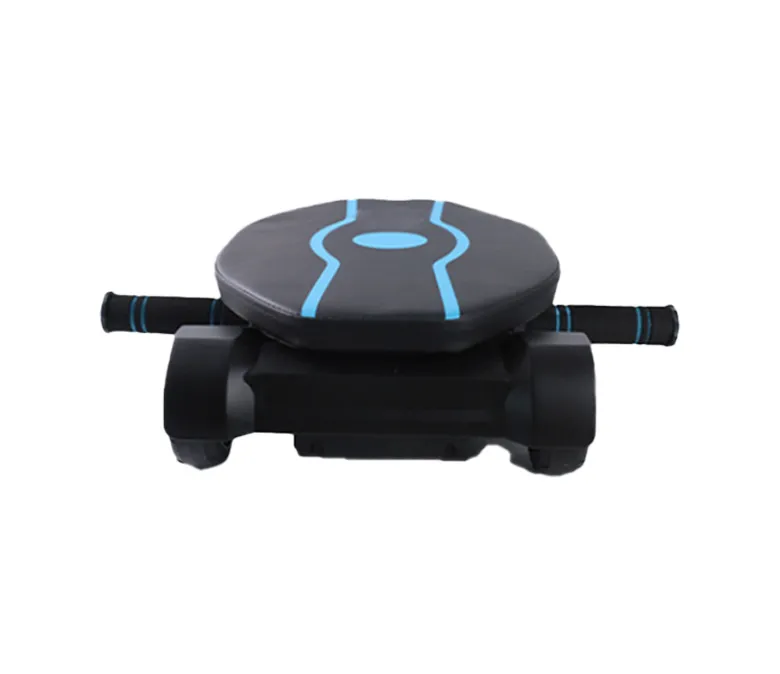 Roda abdominal de quatro rodas
