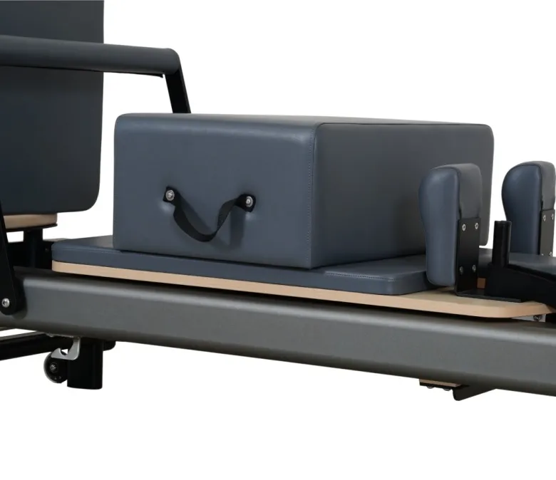 Gunmetal cinza anodizado alumínio Pilates Reformer Bed
