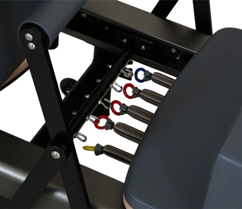 Gunmetal cinza anodizado alumínio Pilates Reformer Bed