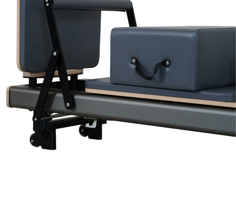 Gunmetal cinza anodizado alumínio Pilates Reformer Bed