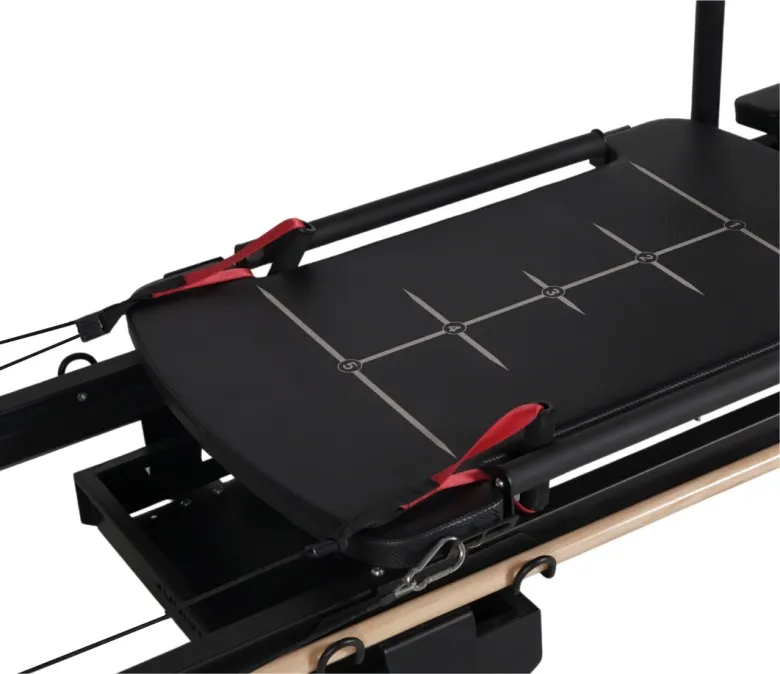 Máquina de reformador Pilates com alças rotativas