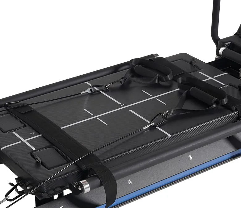 Vaso azul grande equipamento de reformador pilates
