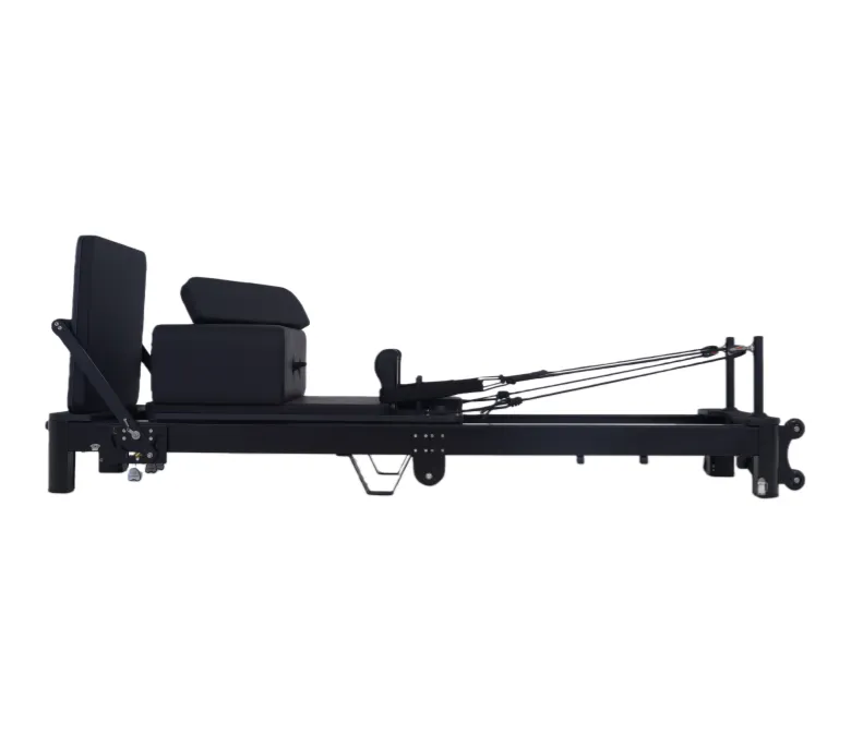 Reformador De Pilates Dobrável De Alumínio Branco Para Venda