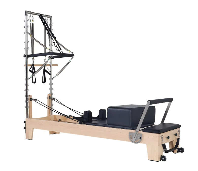 Studio Pilates Maple Reformer Com Meio Trapézio