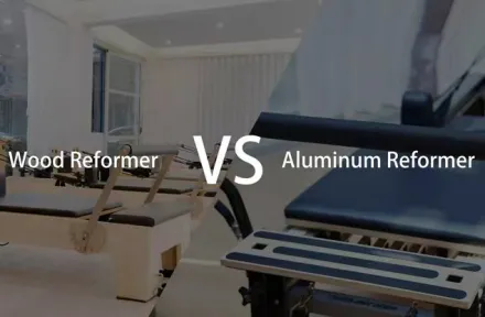 Reformador de Pilates de madeira vs Reformador de Pilates de liga de alumínio