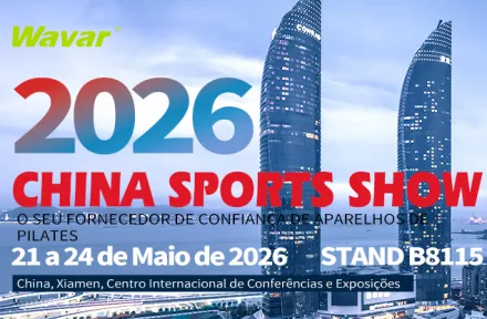 Wavar exibirá no CHINA SPORTS SHOW 2026 em Xiamen