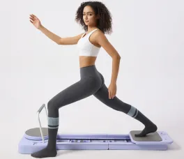 Placa de Pilates dobrável multifuncional com resistência ajustável por atacado