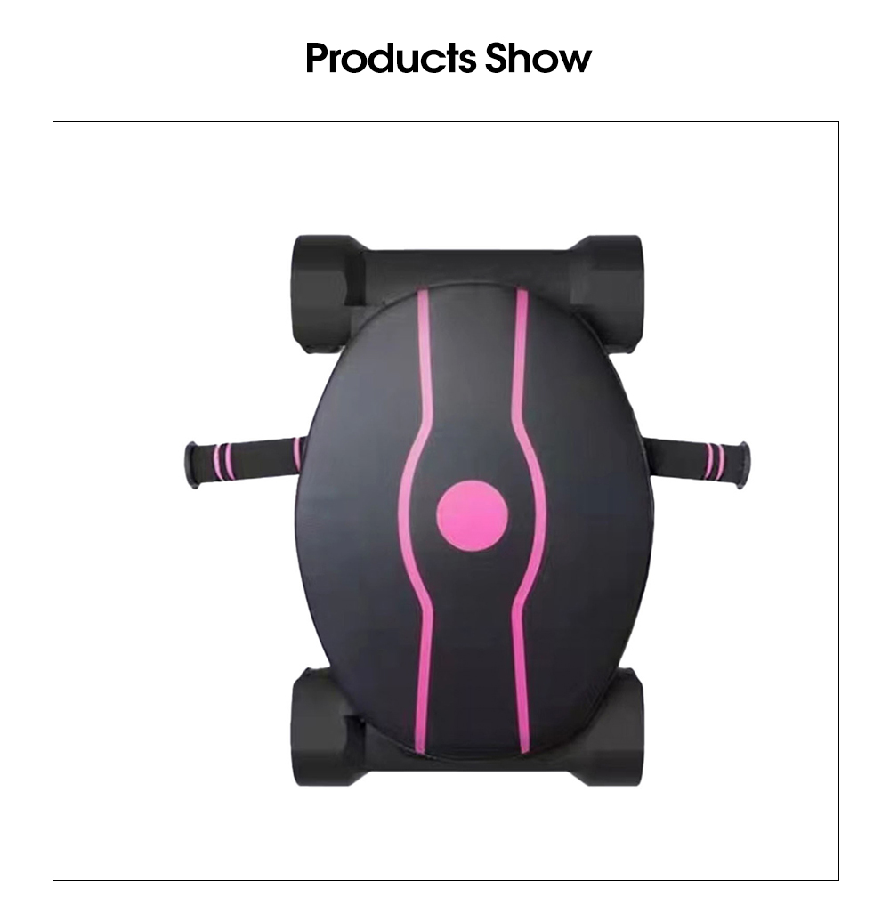 Roda abdominal de quatro rodas
