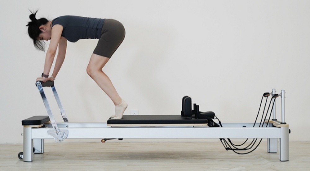 Anodizado Gunmetal Grey Pilates Reformer 4.0