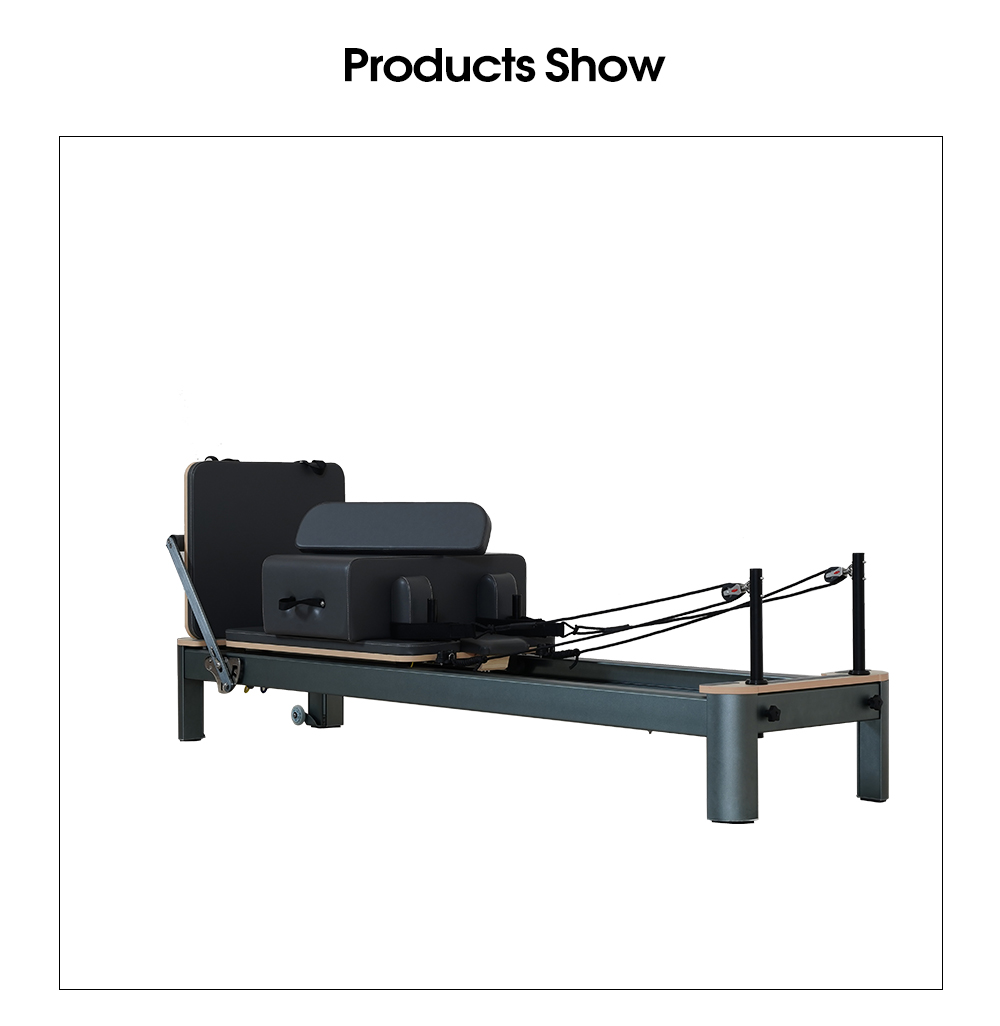 Anodizado Gunmetal Grey Pilates Reformer 4.0