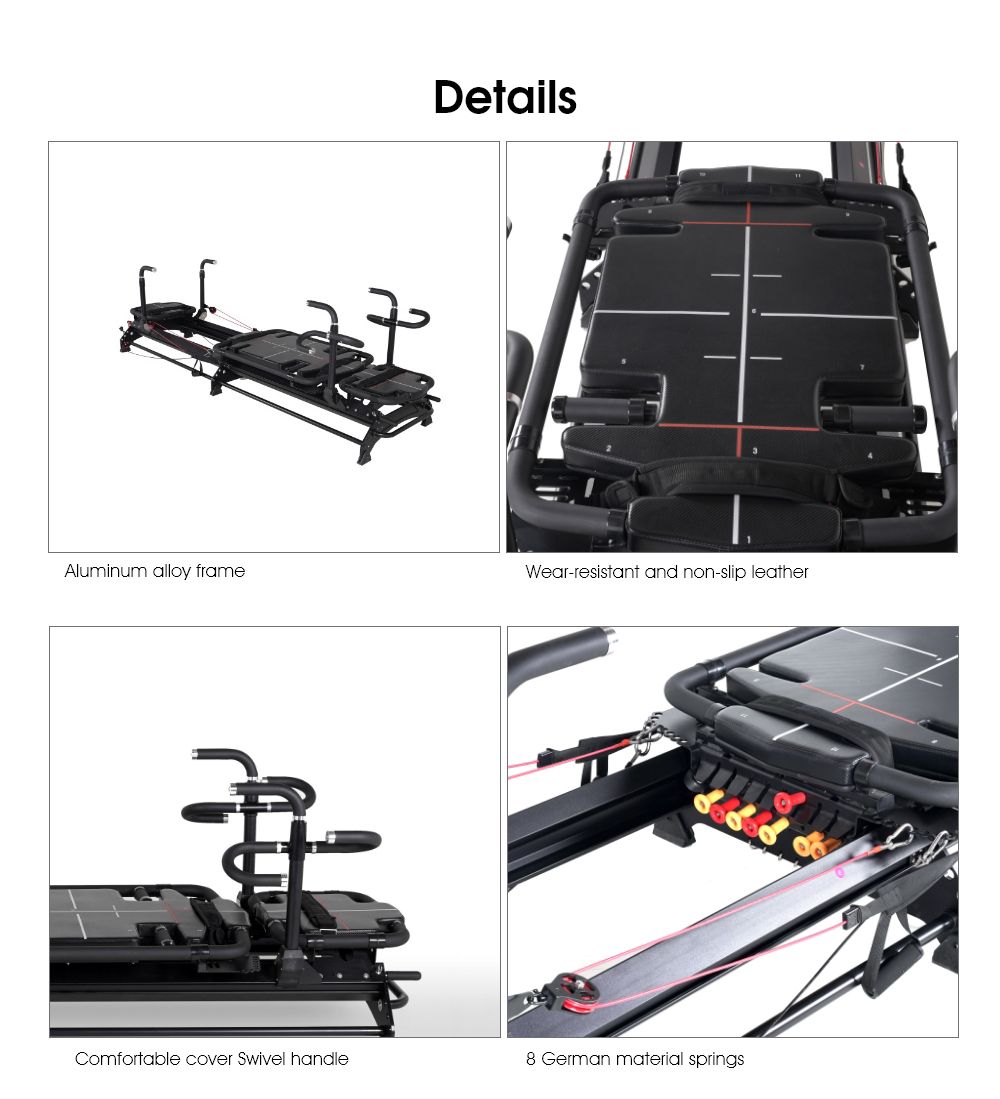 Máquina de reformador grande popular Pilates na China