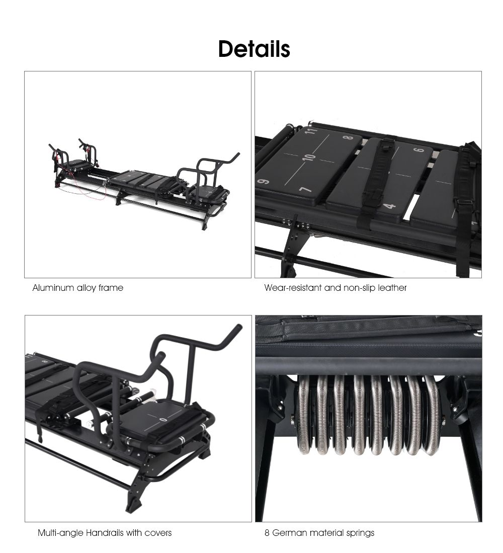 Equipamento profissional de reformador profissional grande Pilates