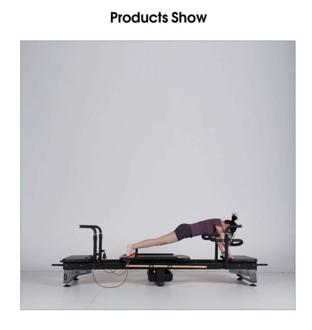 Máquina de reformador Pilates com alças rotativas