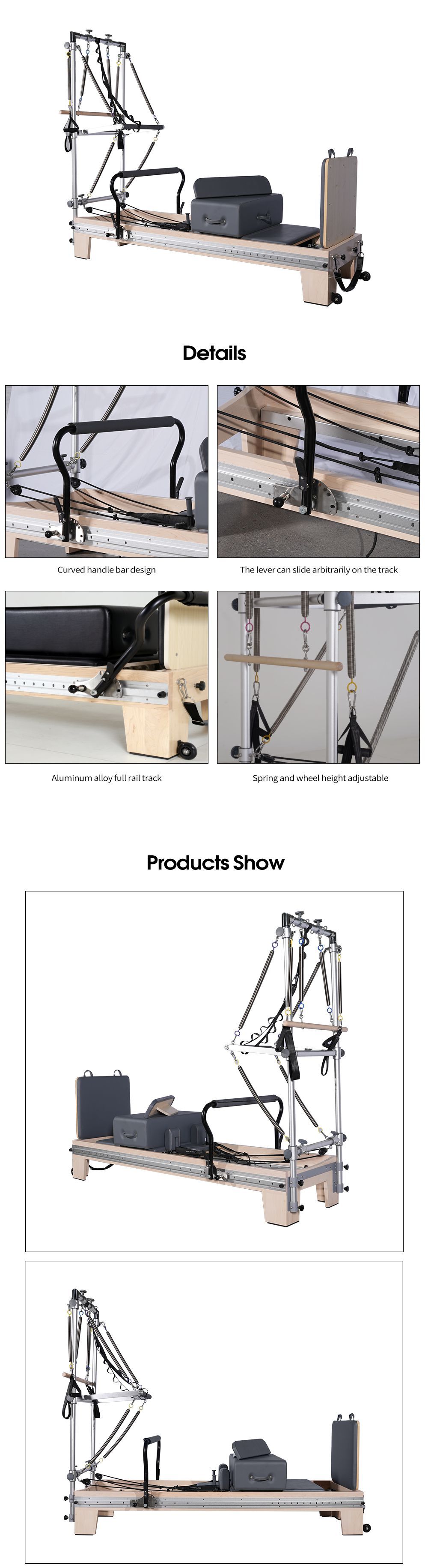 Maple Full Track Reformer Pilates Tower a um bom preço